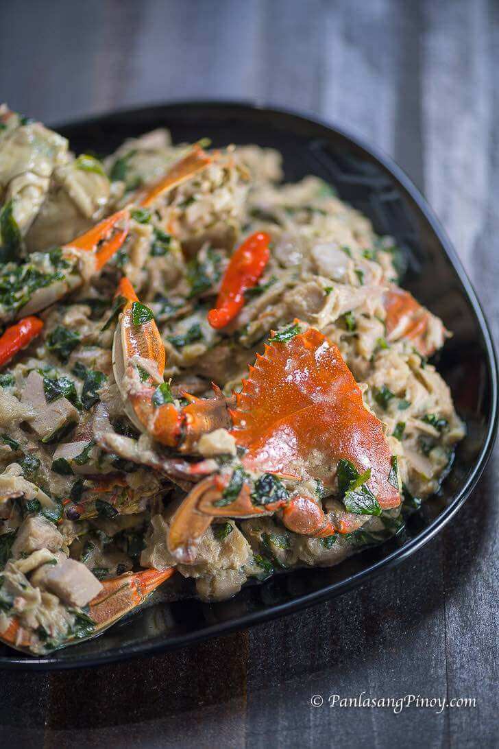 ginataang crabs recipe