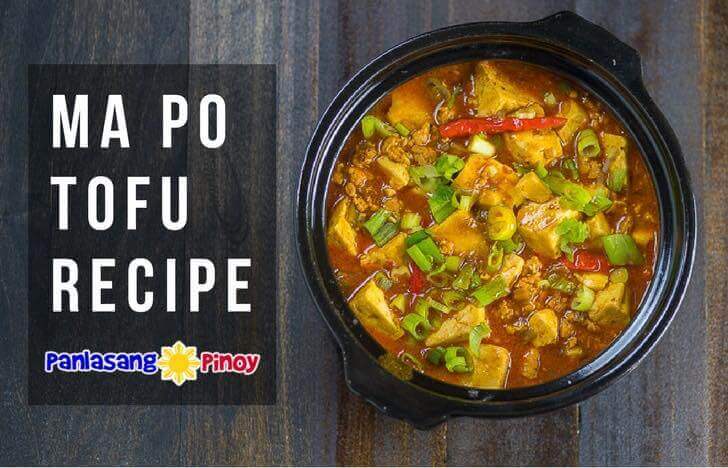 Ma Po Tofu Recipe - Panlasang Pinoy