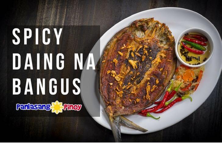 Spicy Daing na Bangus