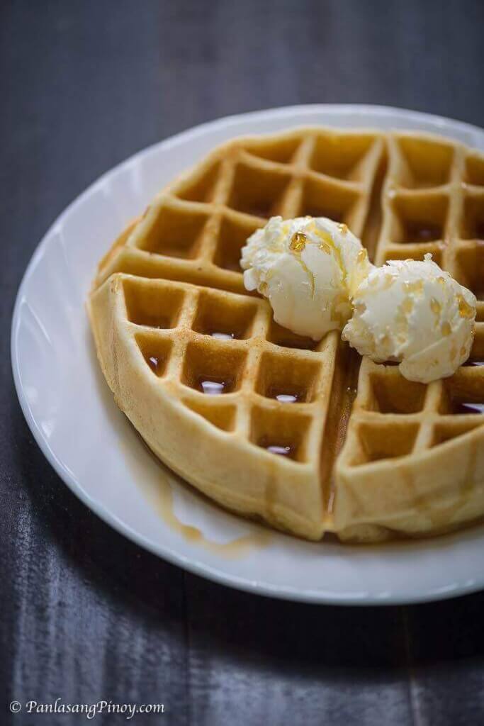 Buttermilk Waffles Panlasang Pinoy