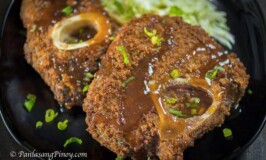 Deep Fried Bulalo with Teriyaki Sauce Recipe