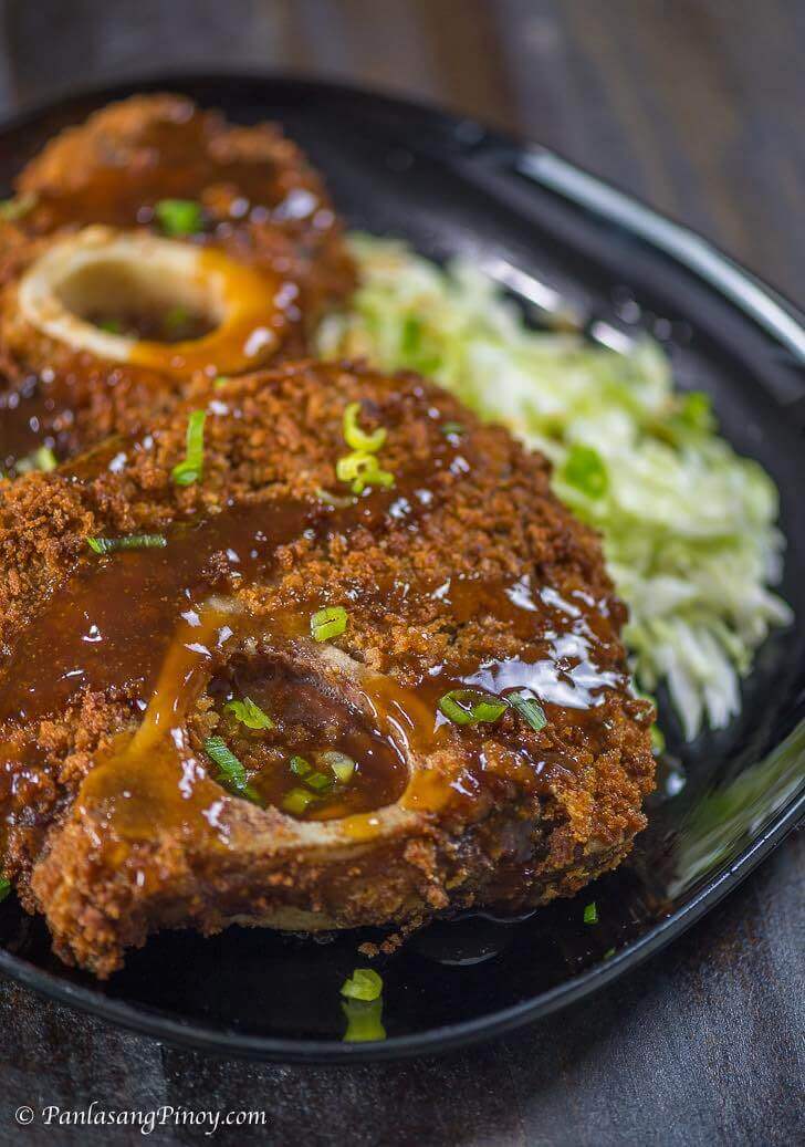 Deep Fried Bulalo with Teriyaki Sauce