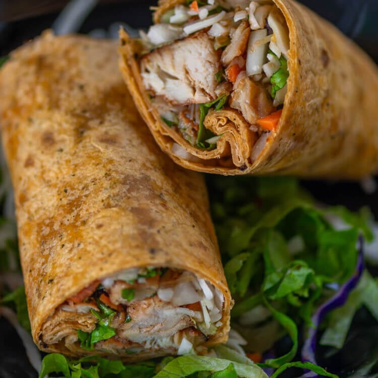 Easy BBQ Chicken Wrap Recipe