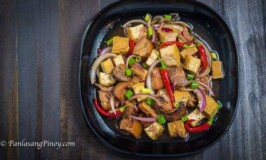 Grilled Liempo with Fried Tofu Recipe