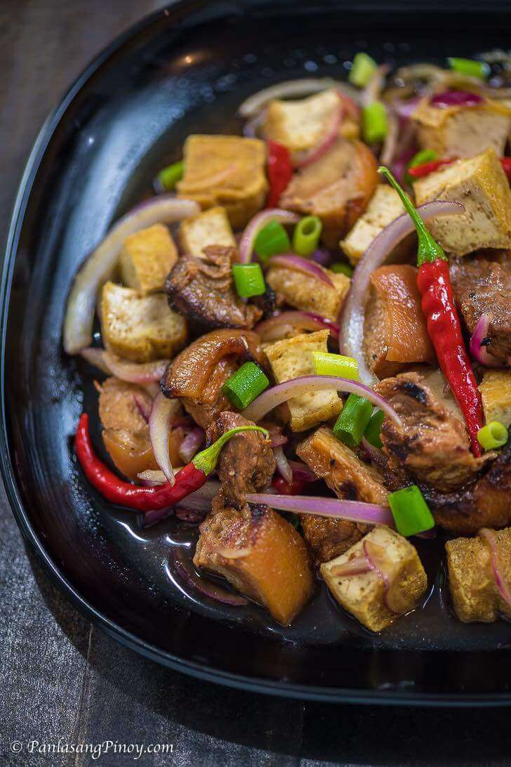 Grilled Liempo with Fried Tofu