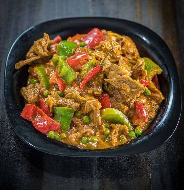 Panlasang Pinoy Spicy Calderetang Kambing with Peanut Butter