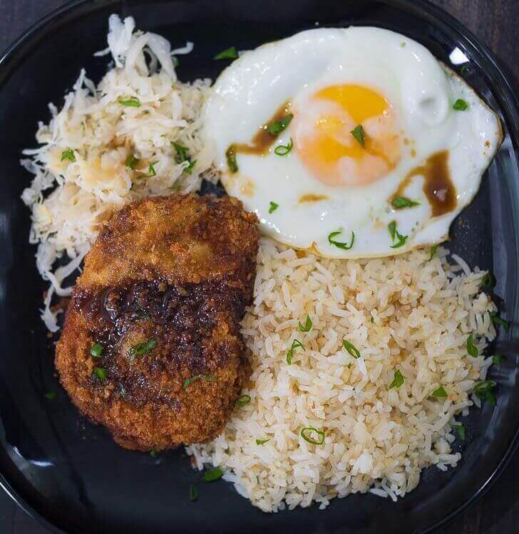 Tonkatsu Silog Recipe