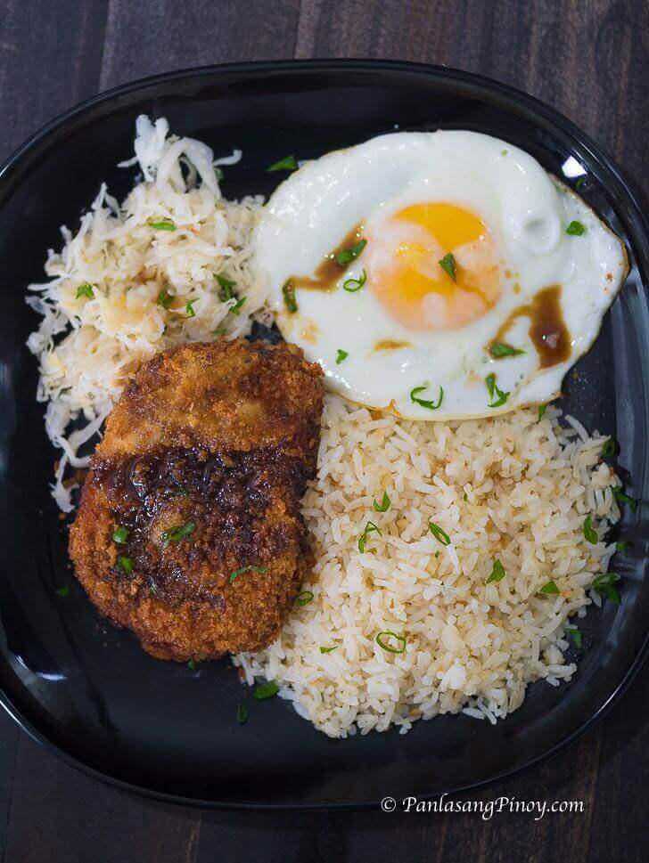 Tonkatsu Silog Recipe