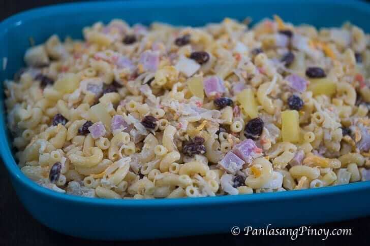 Christmas Chicken And Ham Macaroni Salad Panlasang Pinoy