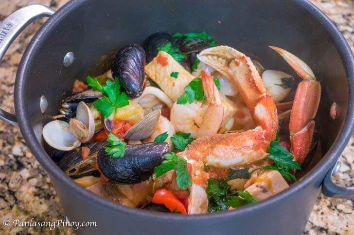 Cioppino 7 seafood stew