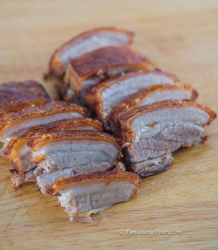 Recipe for Filipino Lechon Kawali Deep Fried Pork Belly