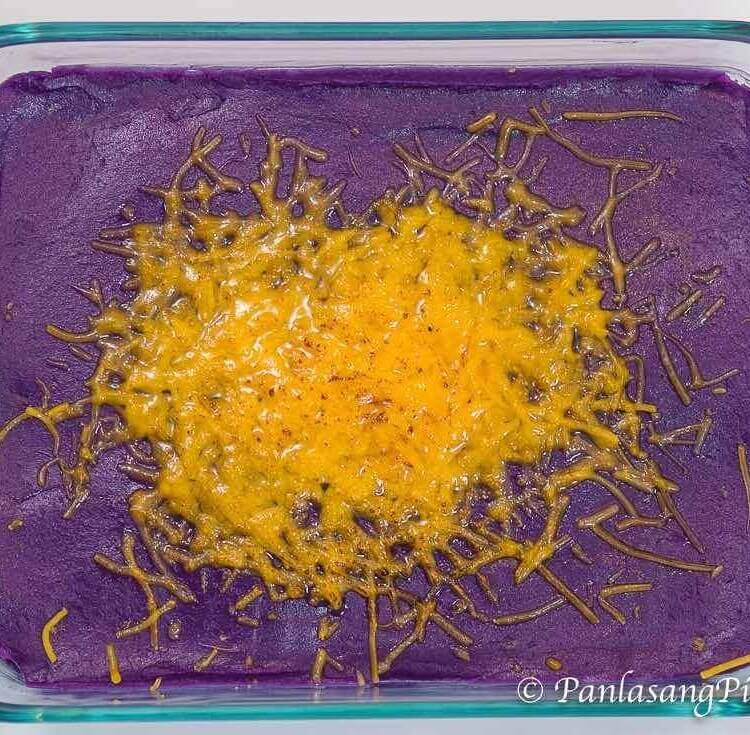 Ube Halaya with Cheese