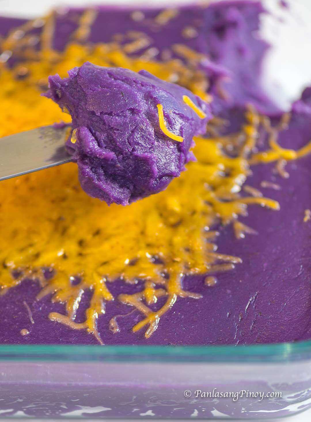 Ube Halaya with Cheese