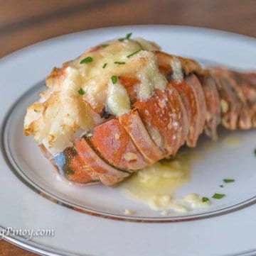 Broiled Lobster Tail with Lemon Butter Sauce Panlasang Pinoy