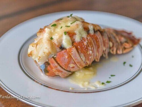 Broiled Lobster Tail With Lemon Butter Sauce Panlasang Pinoy