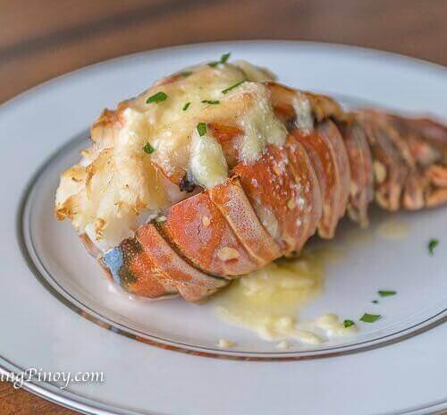 Broiled Lobster Tail With Lemon Butter Sauce Panlasang Pinoy