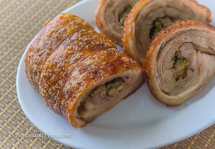 Crispy Pork Belly Lechon Roll - Kawaling Pinoy