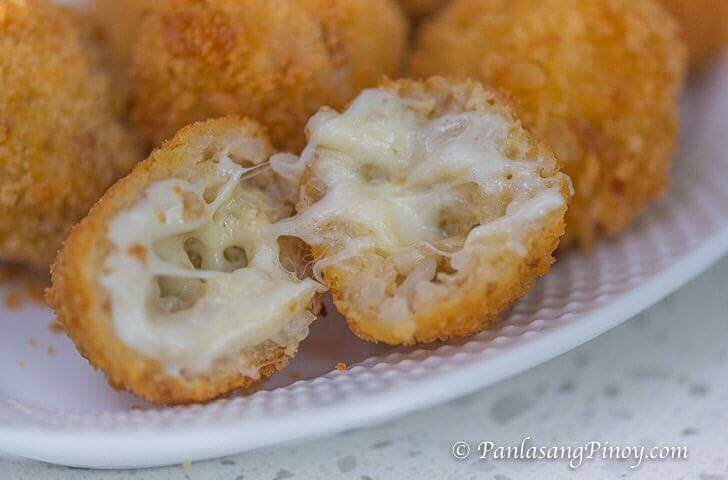 Golden Chicken and Rice Balls