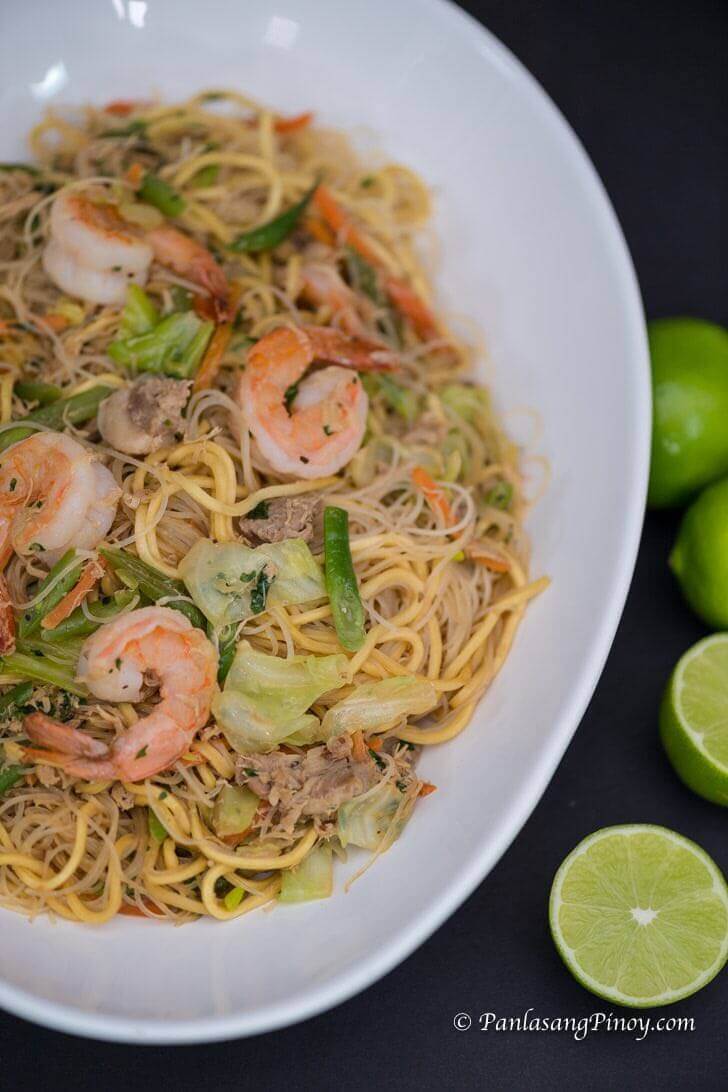 Pancit Canton at Bihon Recipe