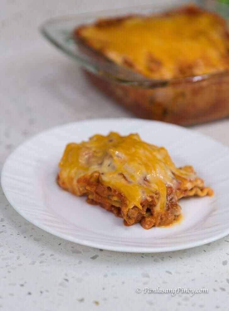 no bake lasagna recipe