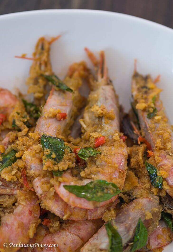 Salted Egg Prawn Recipe Panlasang Pinoy