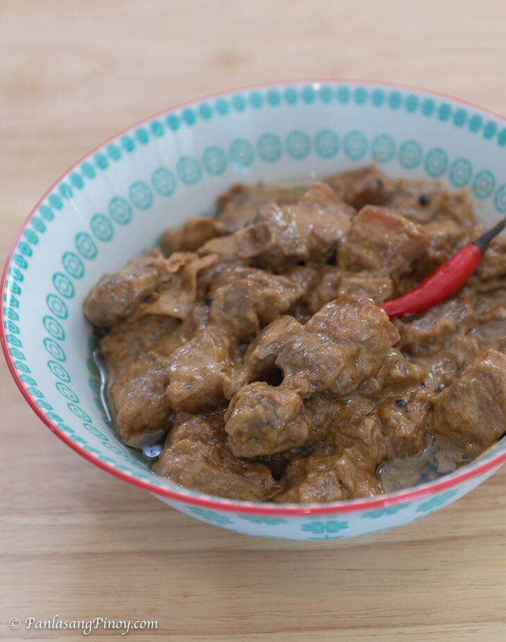 adobong baboy sa gata recipe