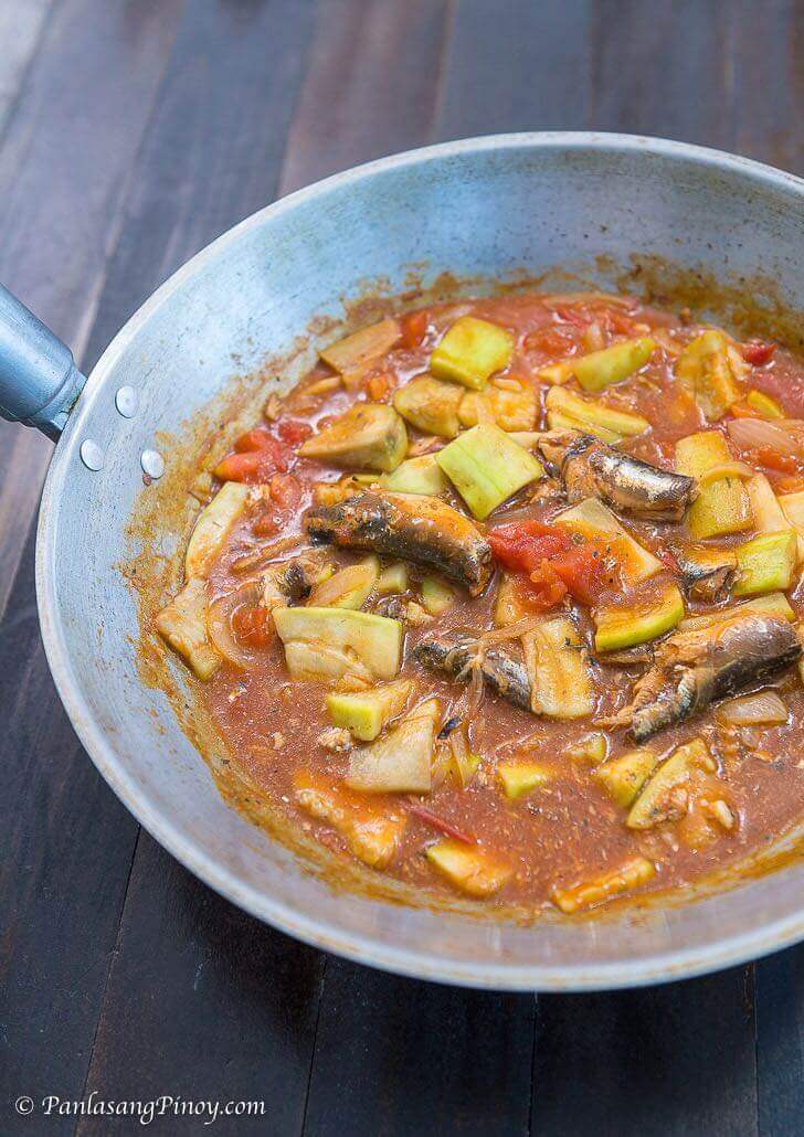 ginisang upo with sardinas recipe panlasang pinoy