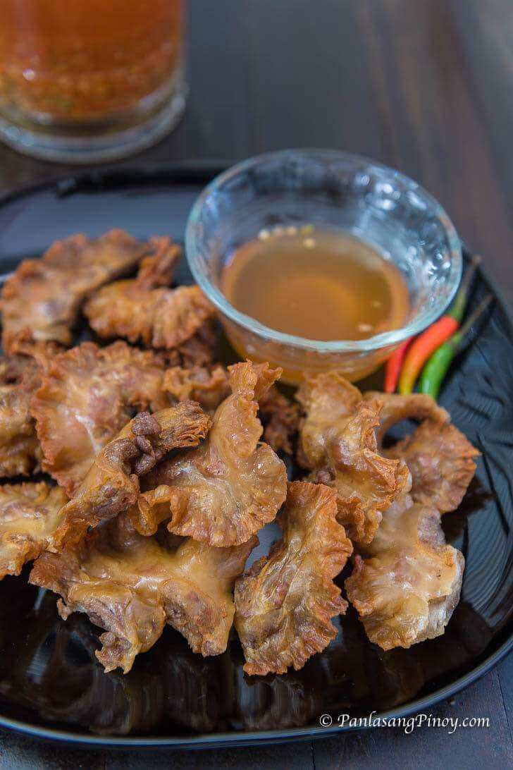 chicharon bulaklak with spicy vinegar recipe