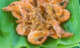 Shrimp with Butter and Taba ng Talangka Recipe