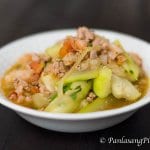 ginisang upo with ground pork and shrimp recipe filipino