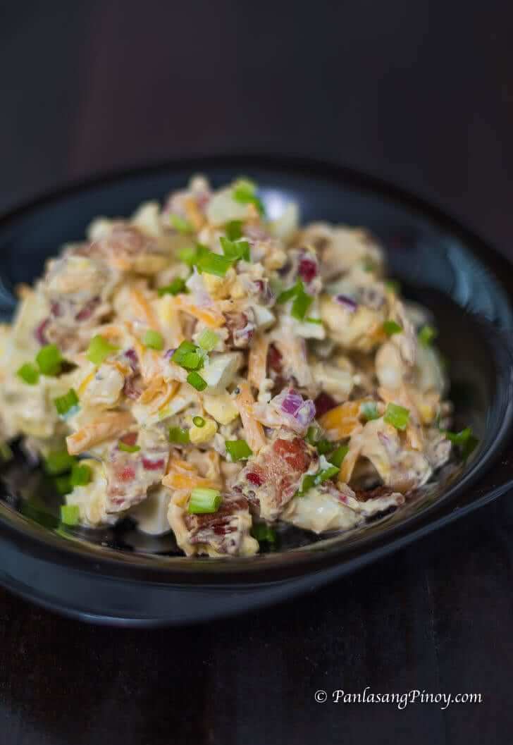 ketogenic bacon and egg salad recipe panlasang pinoy