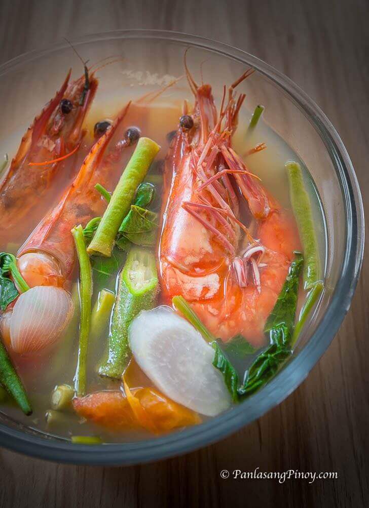 sinigang na sugpo recipe panlasang pinoy