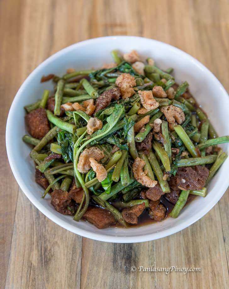 Adobong Sitaw at Kangkong recipe