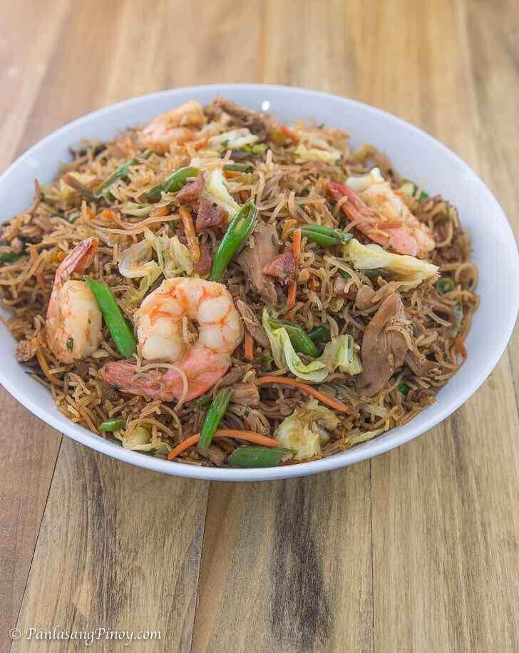 pancit guisado recipe