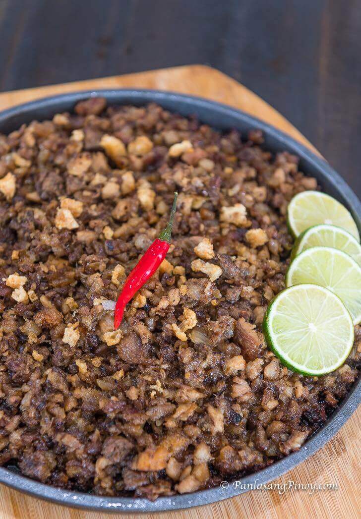 sisig recipe