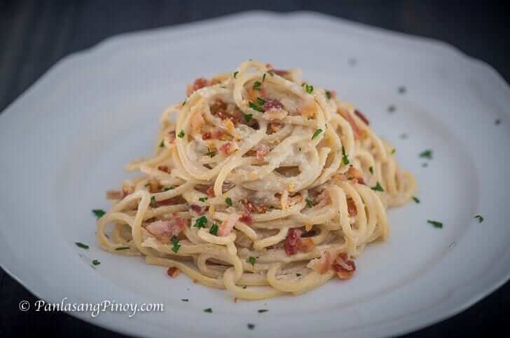 Carbonara Recipe Filipino Style Panlasang Pinoy