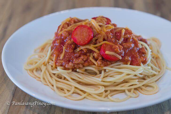 easy pinoy spaghetti recipe