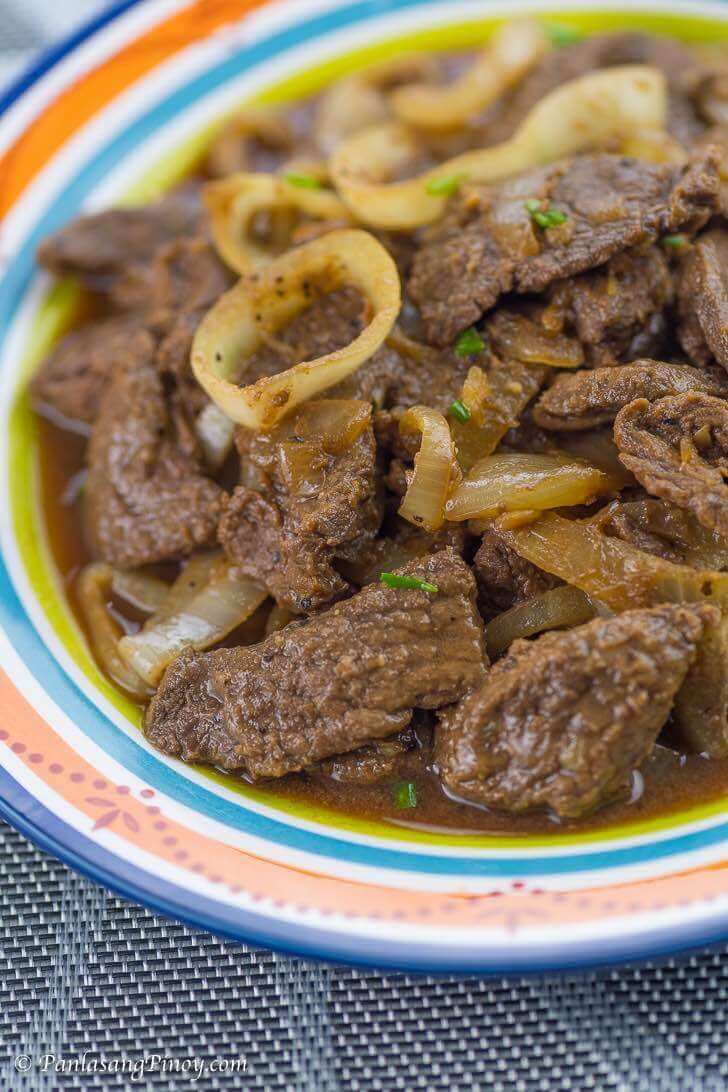 Bistek Tagalog Recipe (beefsteak)