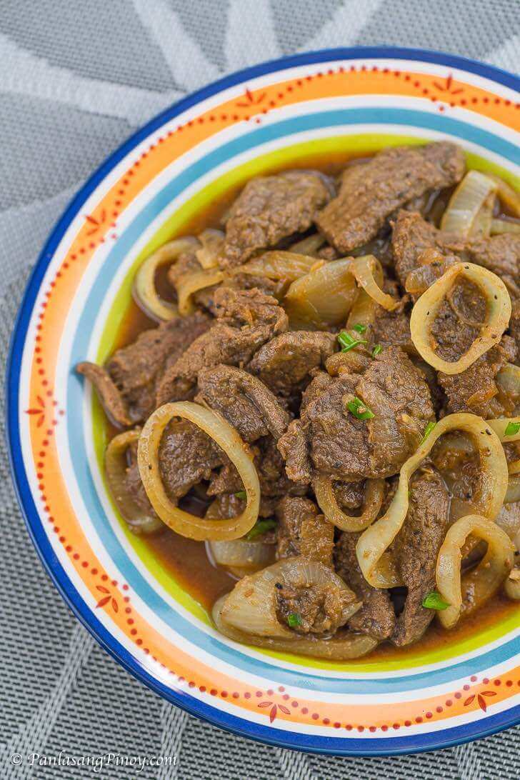 Bistek (Filipino Beef Steak)