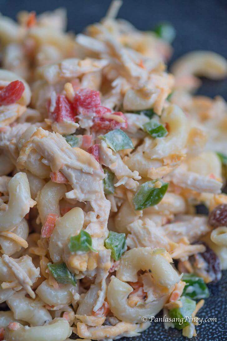 Filipino Chicken Macaroni Salad Recipe Panlasang Pinoy