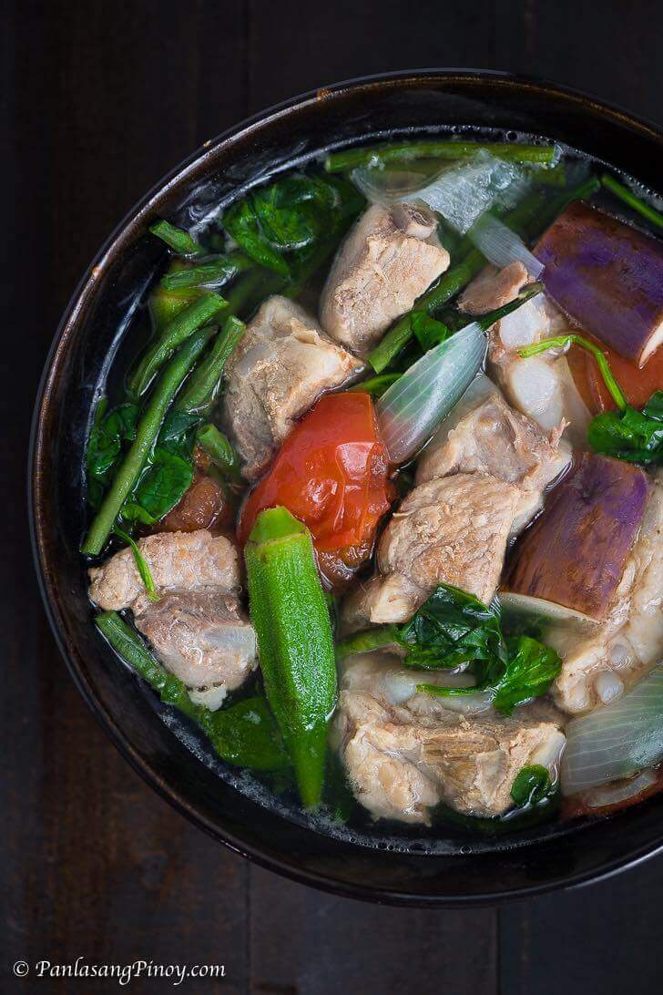 Pork sinigang recipe