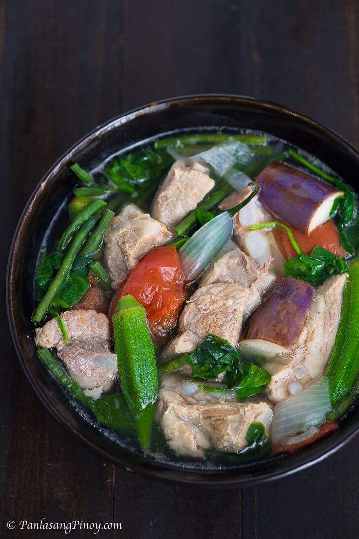 Pork sinigang recipe