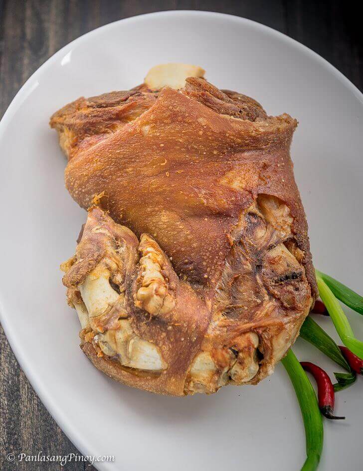 Super Crispy Pata with Yummy Sawsawan Panlasang Pinoy