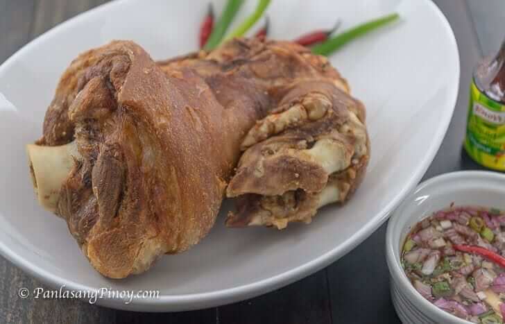 Super Crispy Pata with Yummy Sawsawan