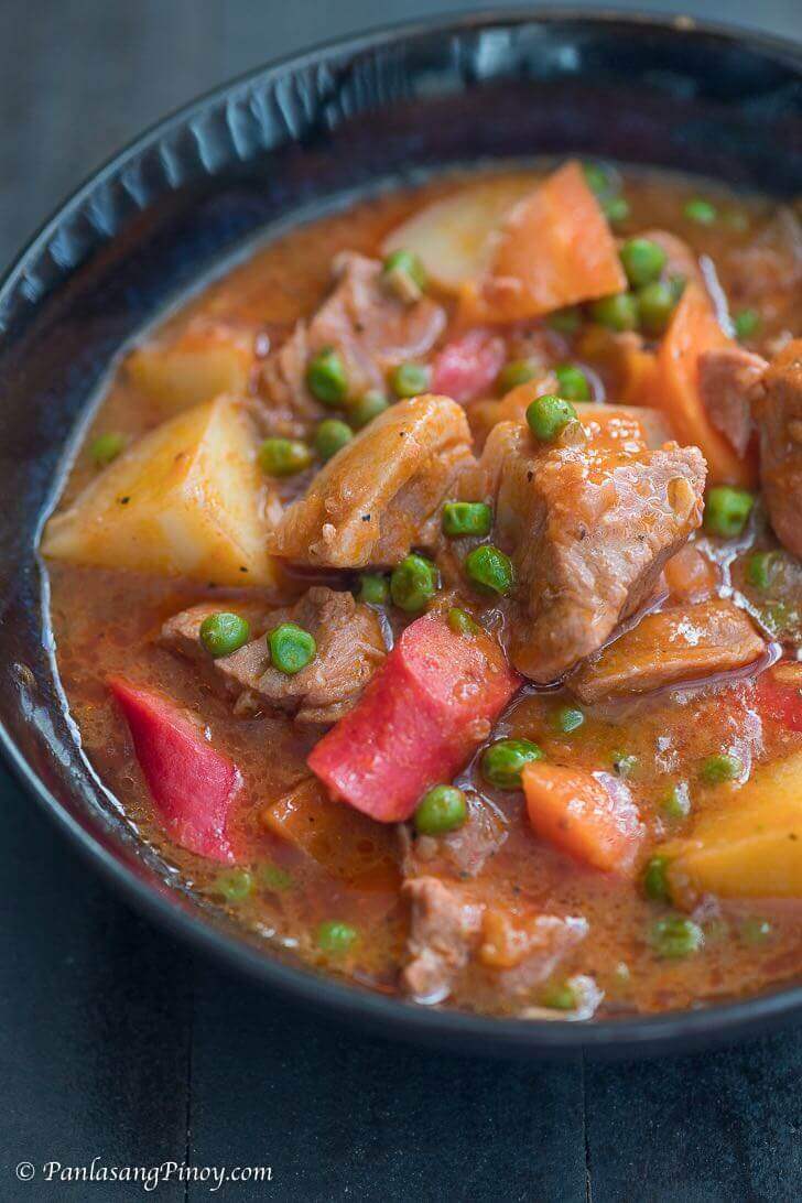 Pork Afritada Recipe