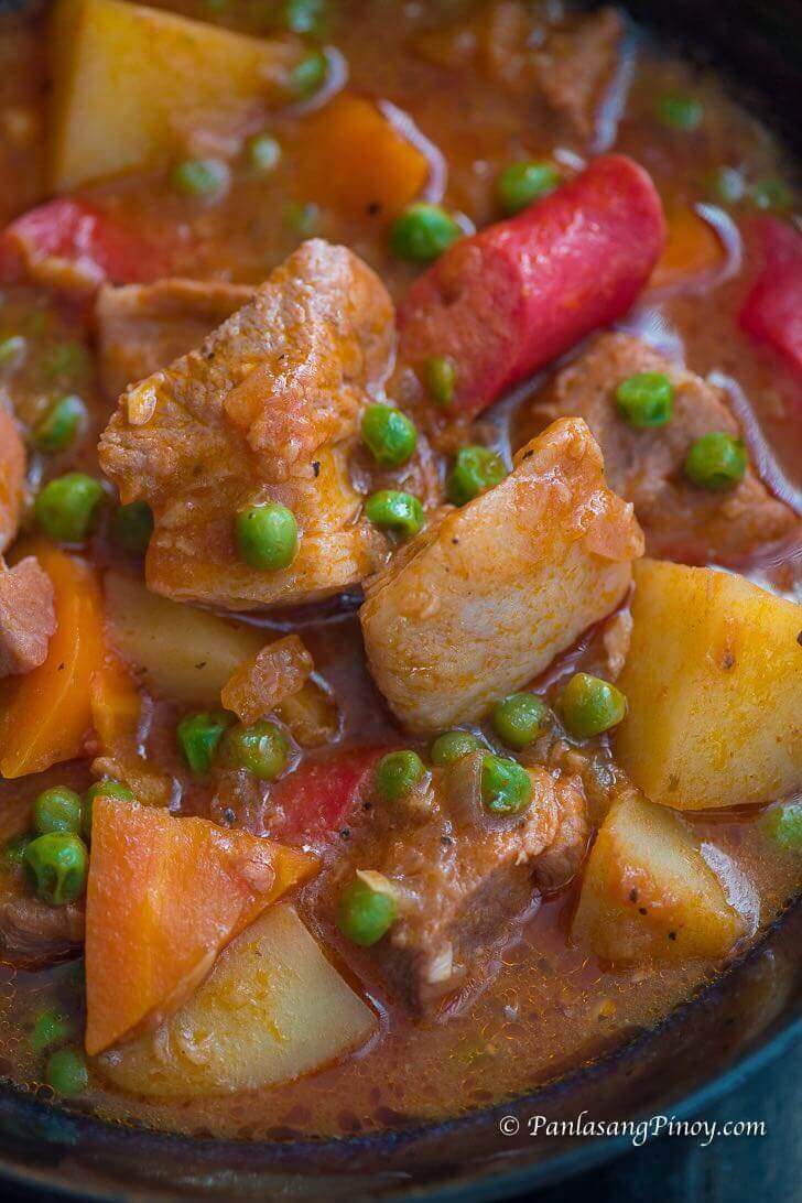 Filipino Pork Afritada