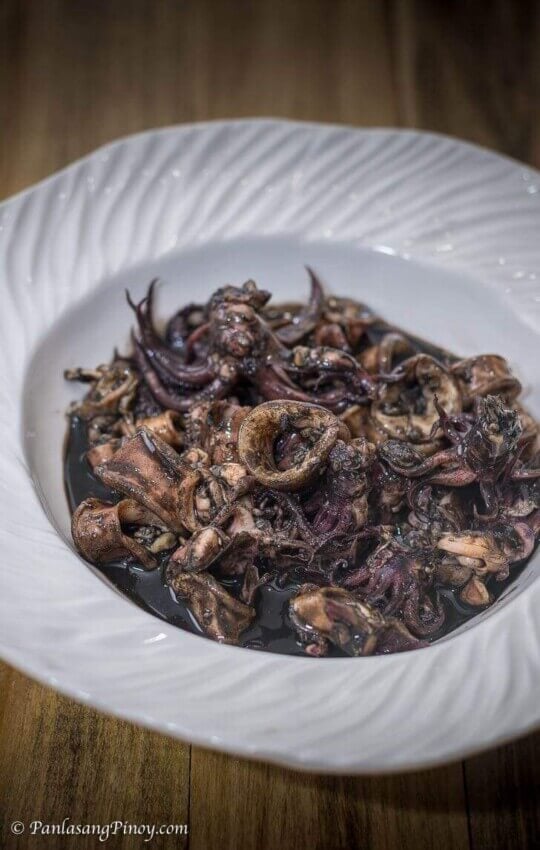 Adobong Pusit Recipe