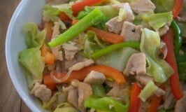 Ginisang Repolyo with Chicken