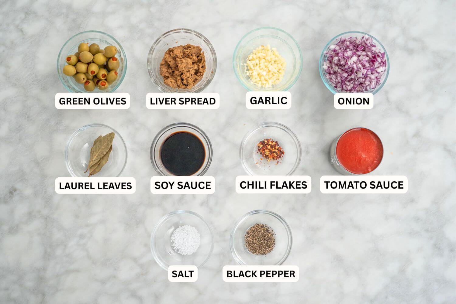 Kaldereta sauce ingredients