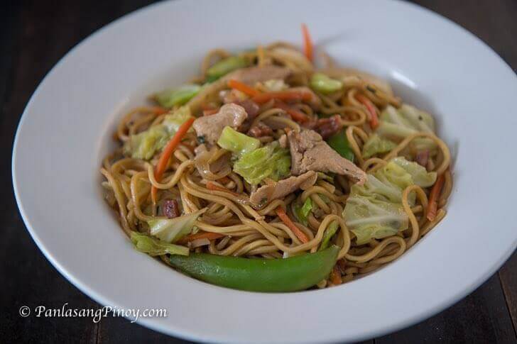 pancit with oyster sauce recipe